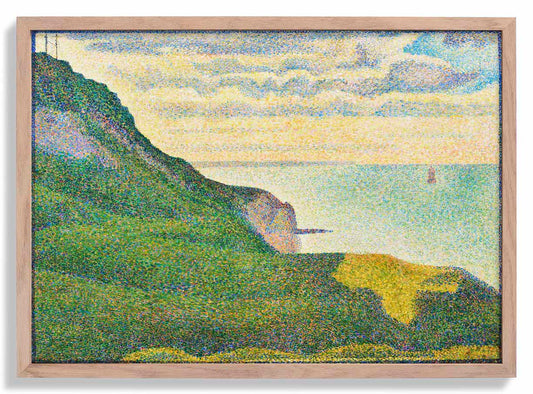 Seelandschaft in Port-en-Bessin, Normandie von Georges Seurat