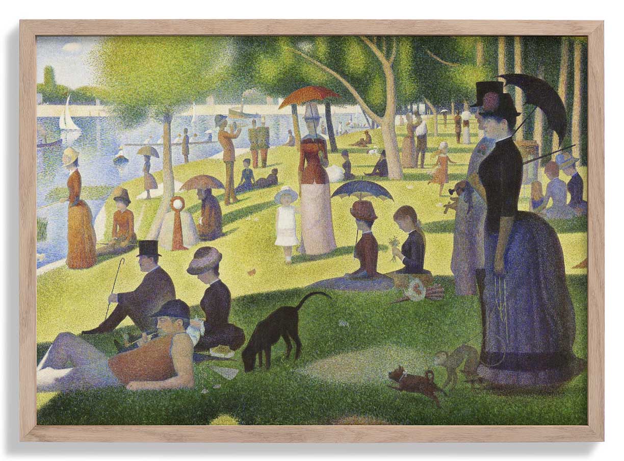 A Sunday on La Grande Jatte by Georges Seurat