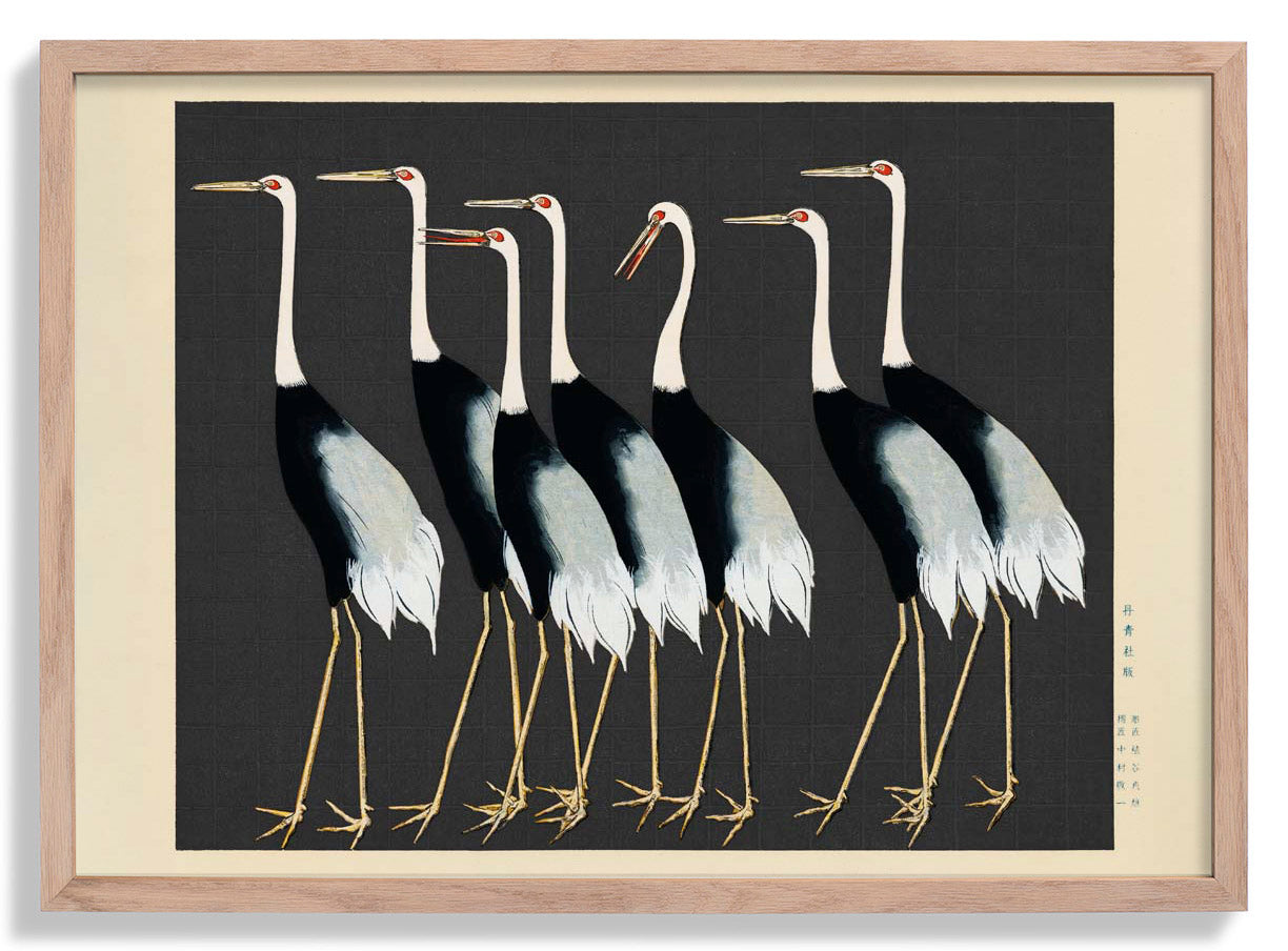 7 Birds by Korin in Grey