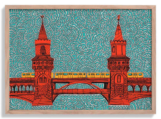 Berlin Oberbaumbrücke von Kaitlyn Parker