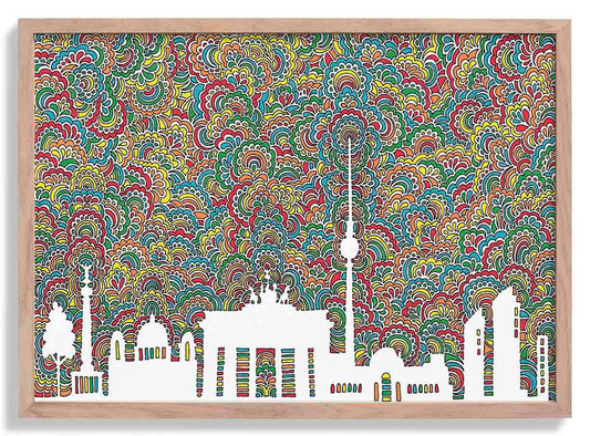 Berliner Skyline von Kaitlyn Parker