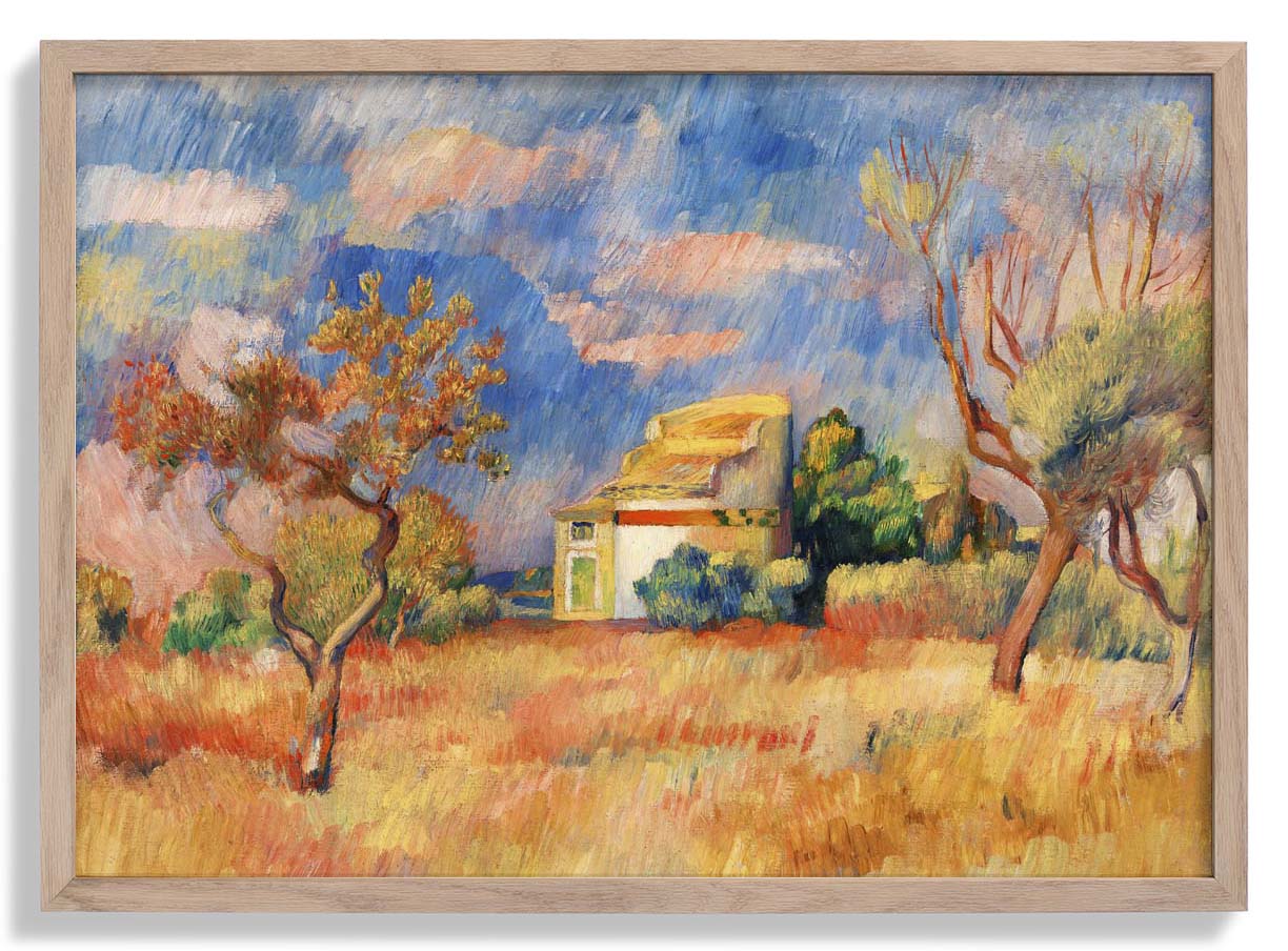 Dovecote at Bellevue Painting by Pierre A. Renoir