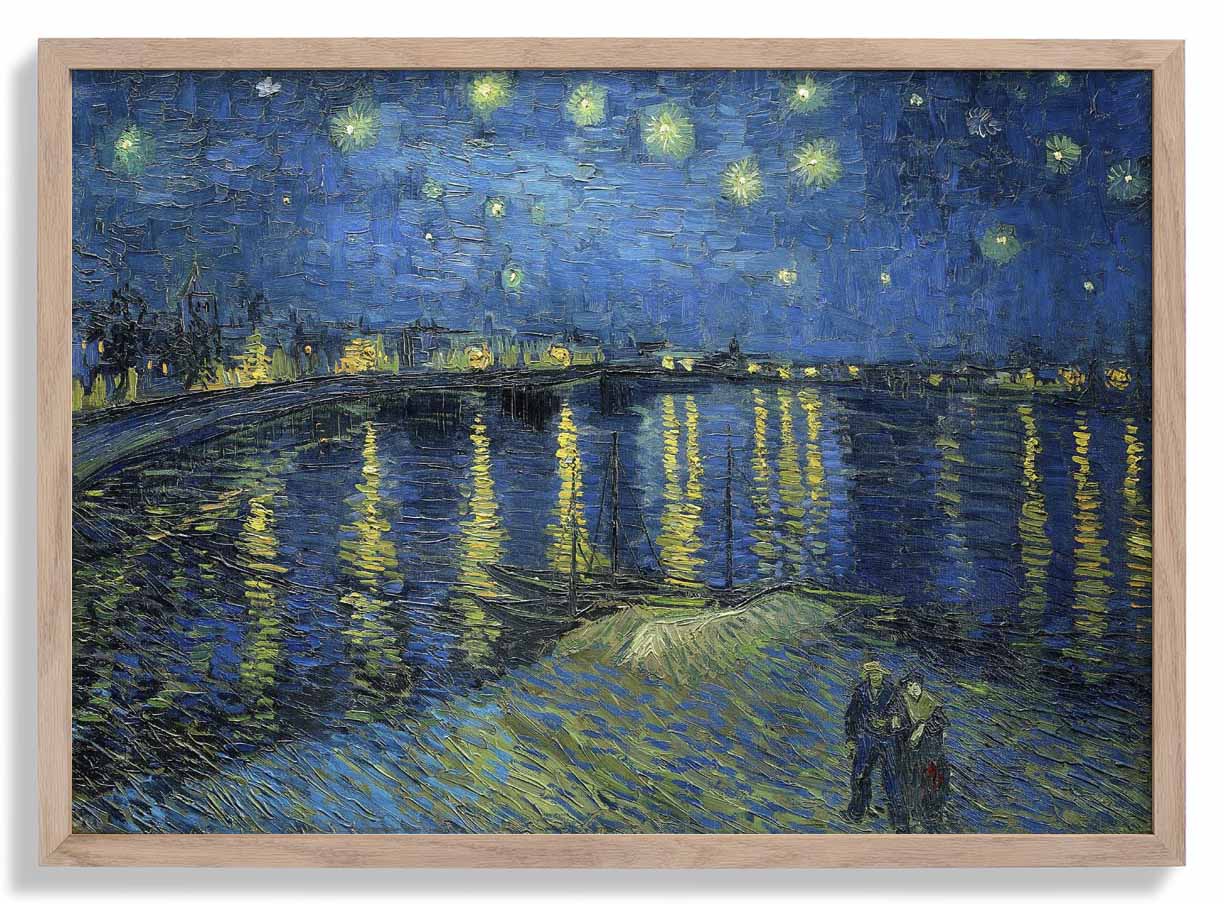 Starry Night Over the Rhone by Van Gogh
