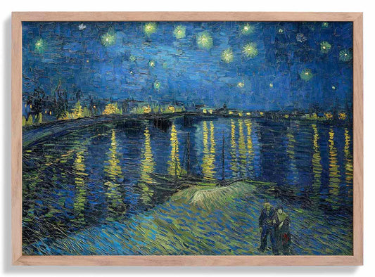 Starry Night Over the Rhone by Van Gogh