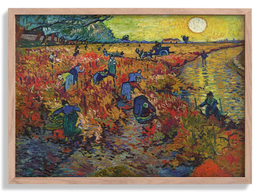 The Red Vineyard by Van Gogh