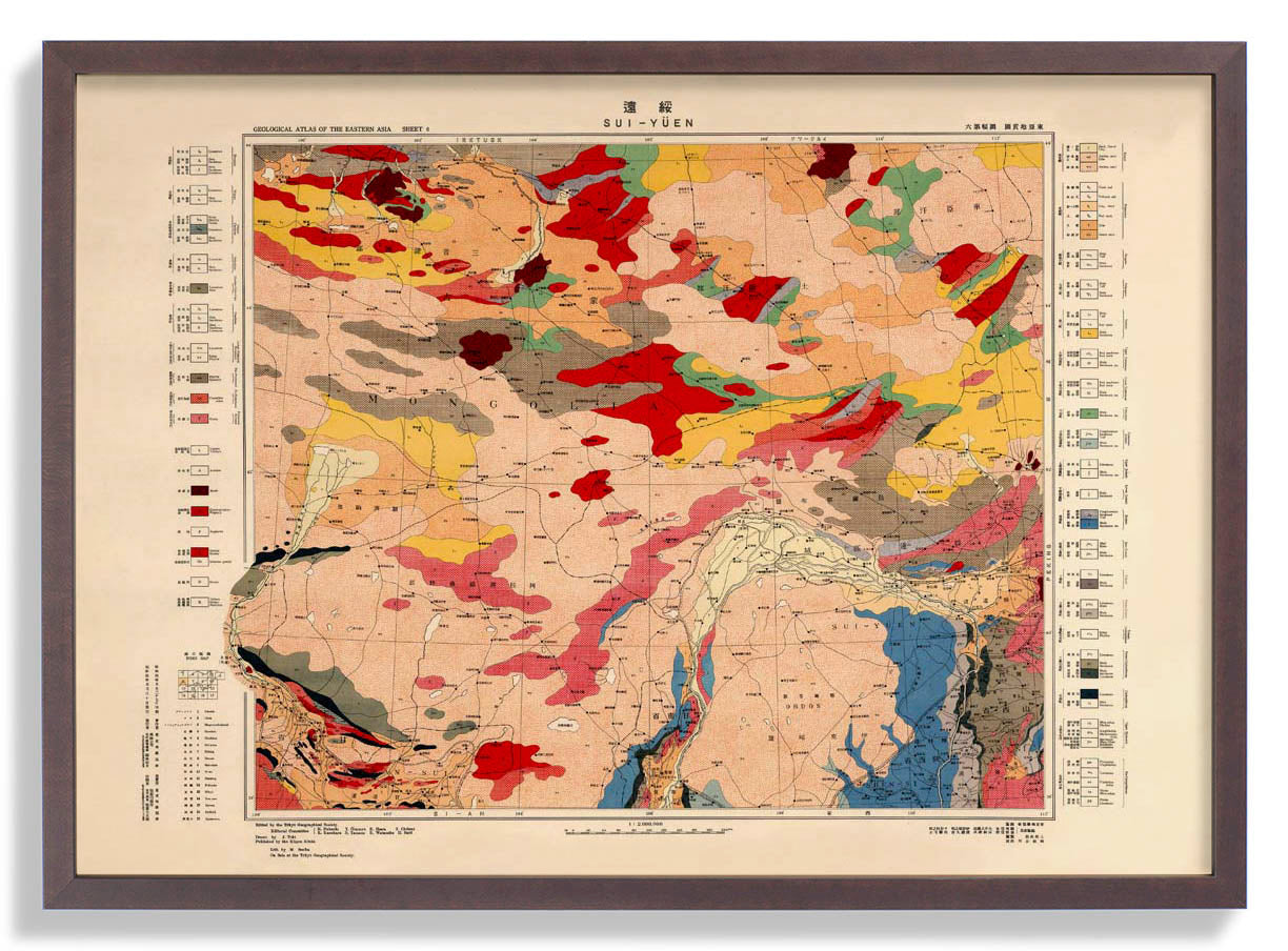 Geologie Asiens - Mongolei
