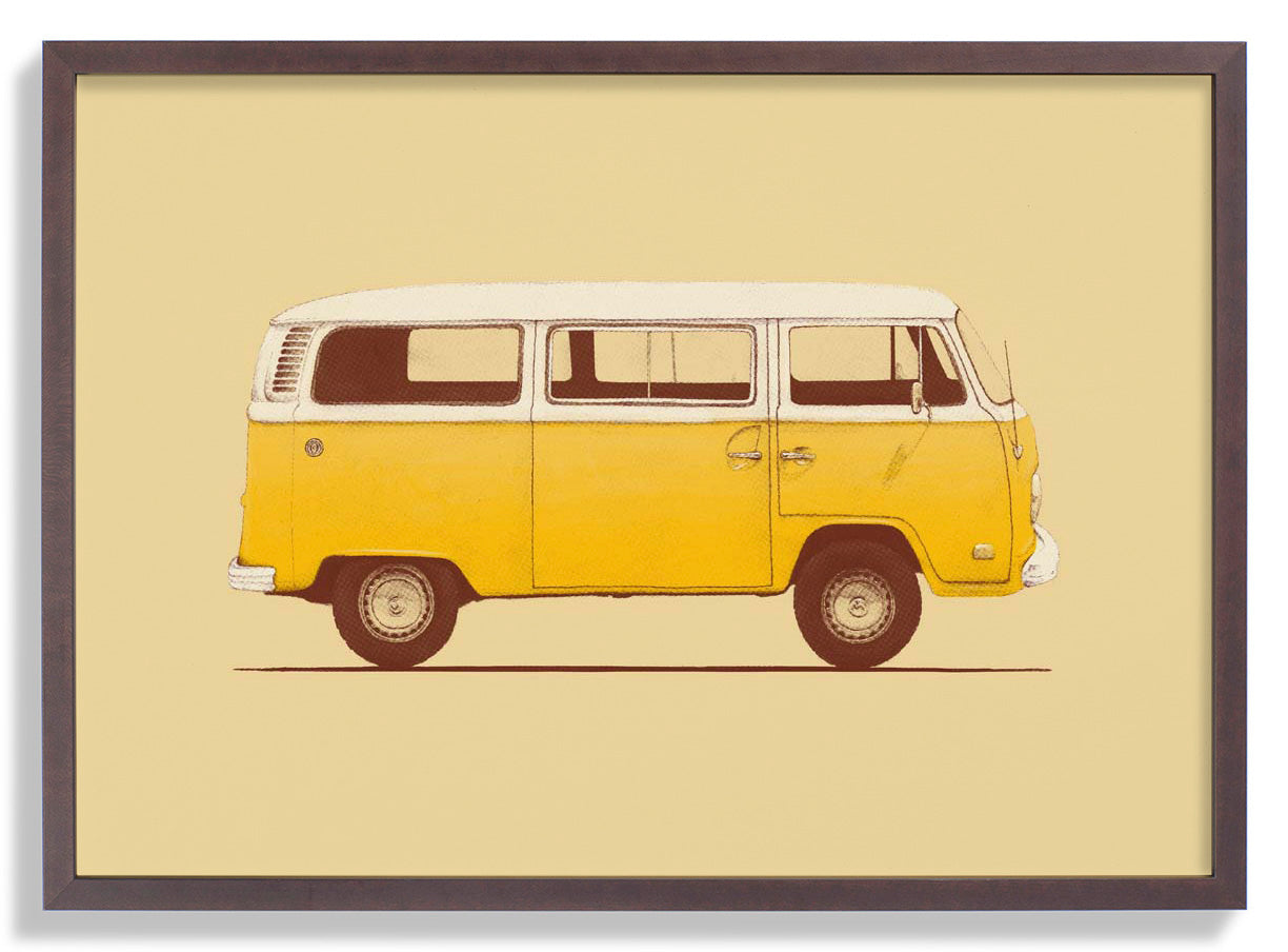 Gelber Van von Florent Bodart