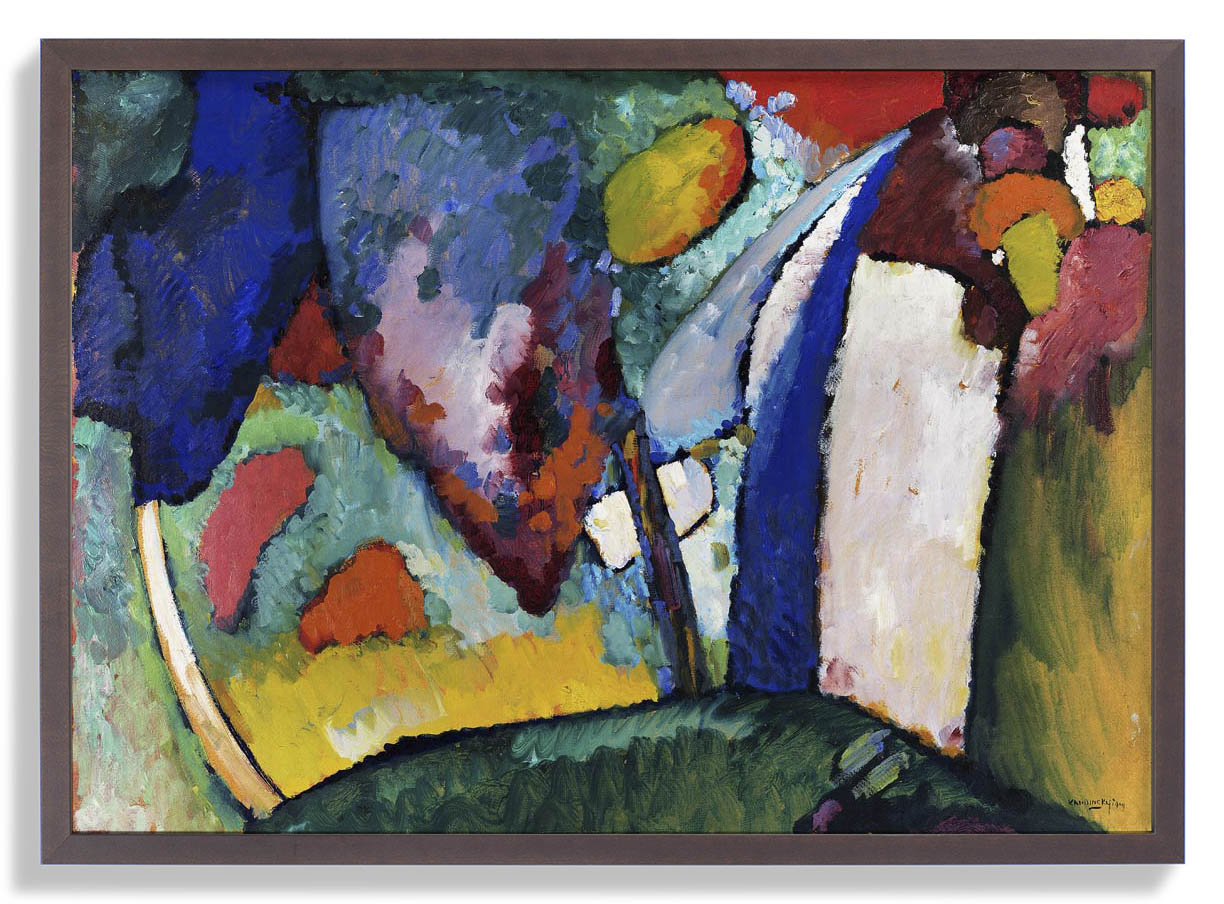 The Waterfall by Wassily Kandinsky