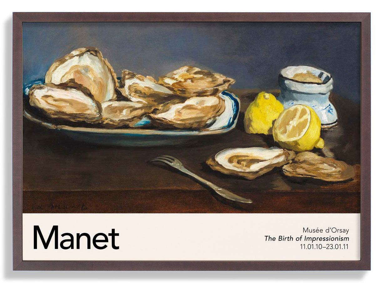 Oysters by Manet Exhibition