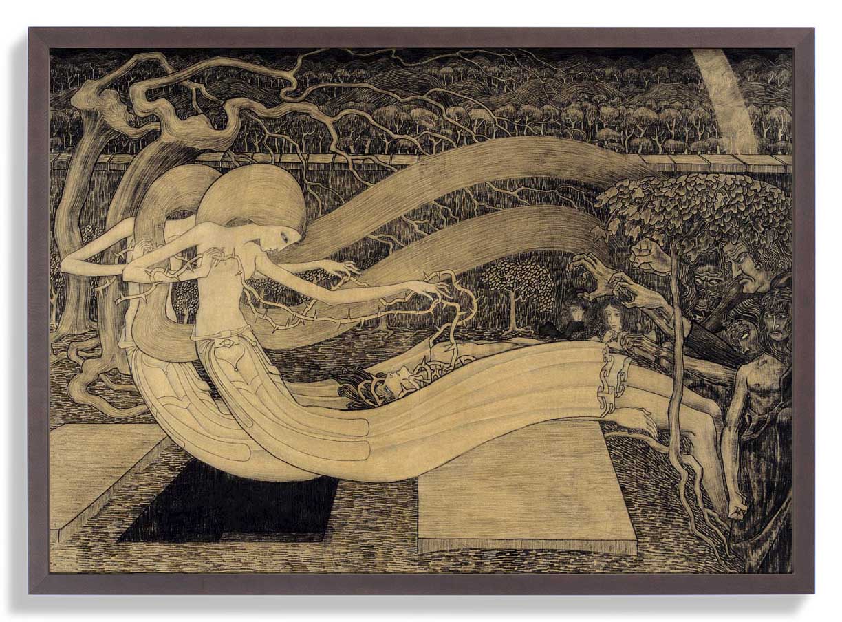 O Grave von Jan Toorop