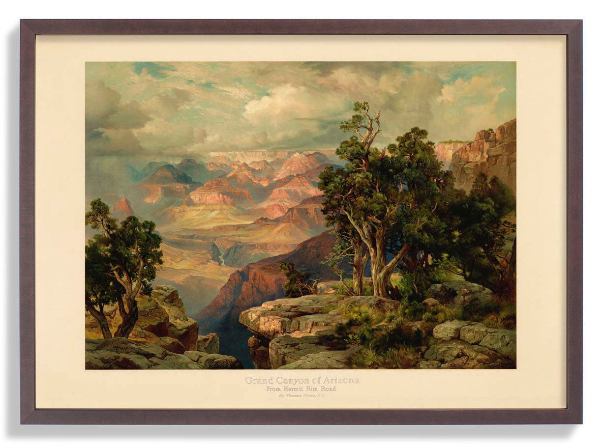 Grand Canyon von Arizona von der Hermit Rim Road