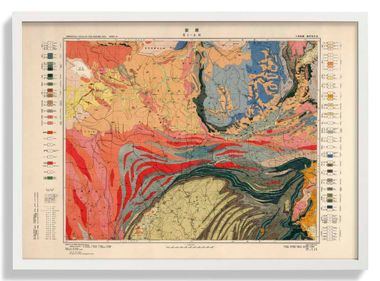 Geologie Asiens - China
