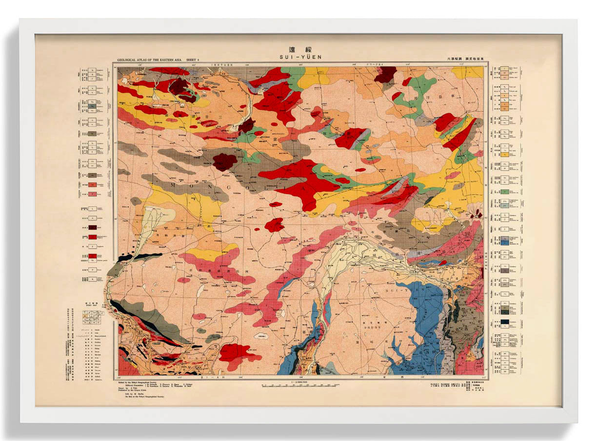 Geologie Asiens - Mongolei