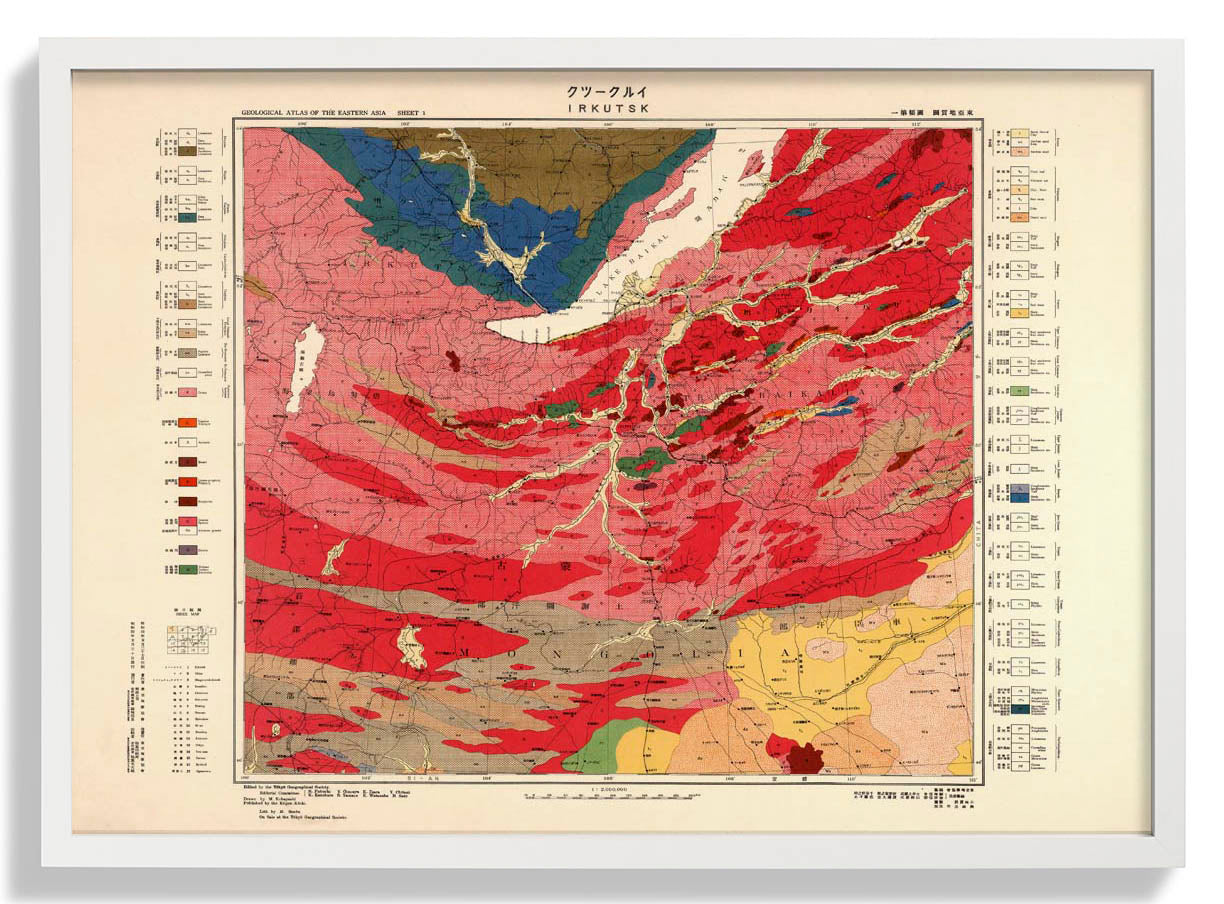 Geologie Asiens - Russland