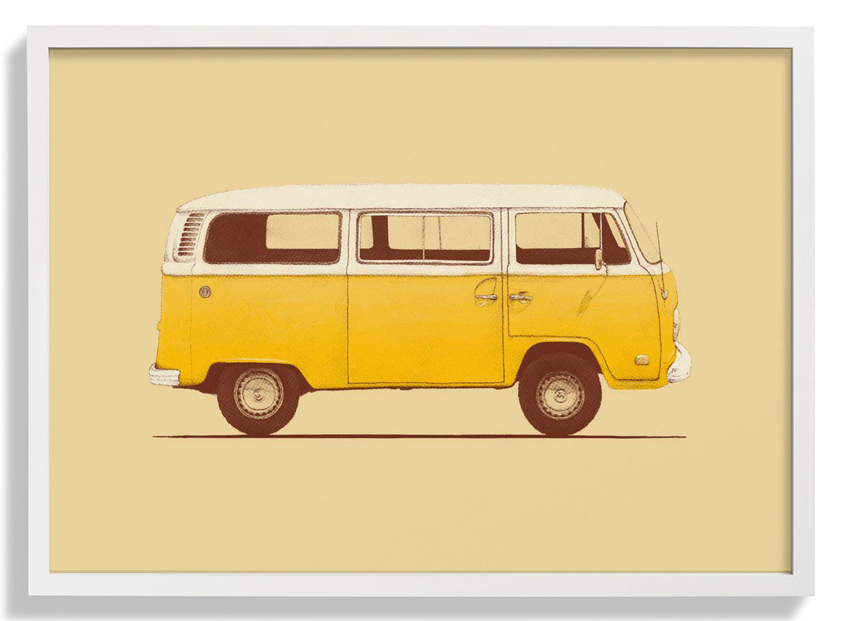 Gelber Van von Florent Bodart