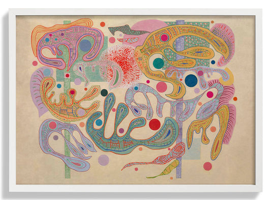 Capricious Forms by Wassily Kandinsky
