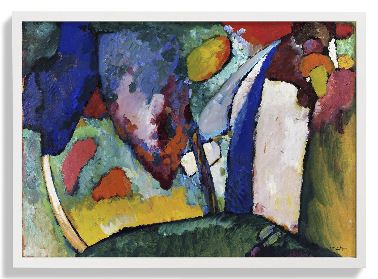 The Waterfall by Wassily Kandinsky