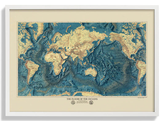 Der Boden der Ozeane Poster