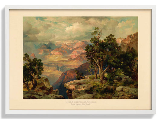 Grand Canyon von Arizona von der Hermit Rim Road