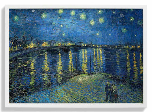 Sternennacht über der Rhone von Van Gogh
