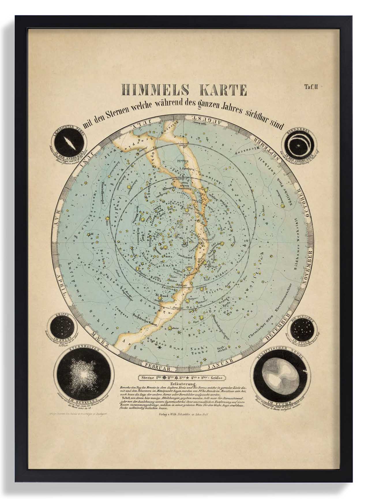 Map of Visible Stars
