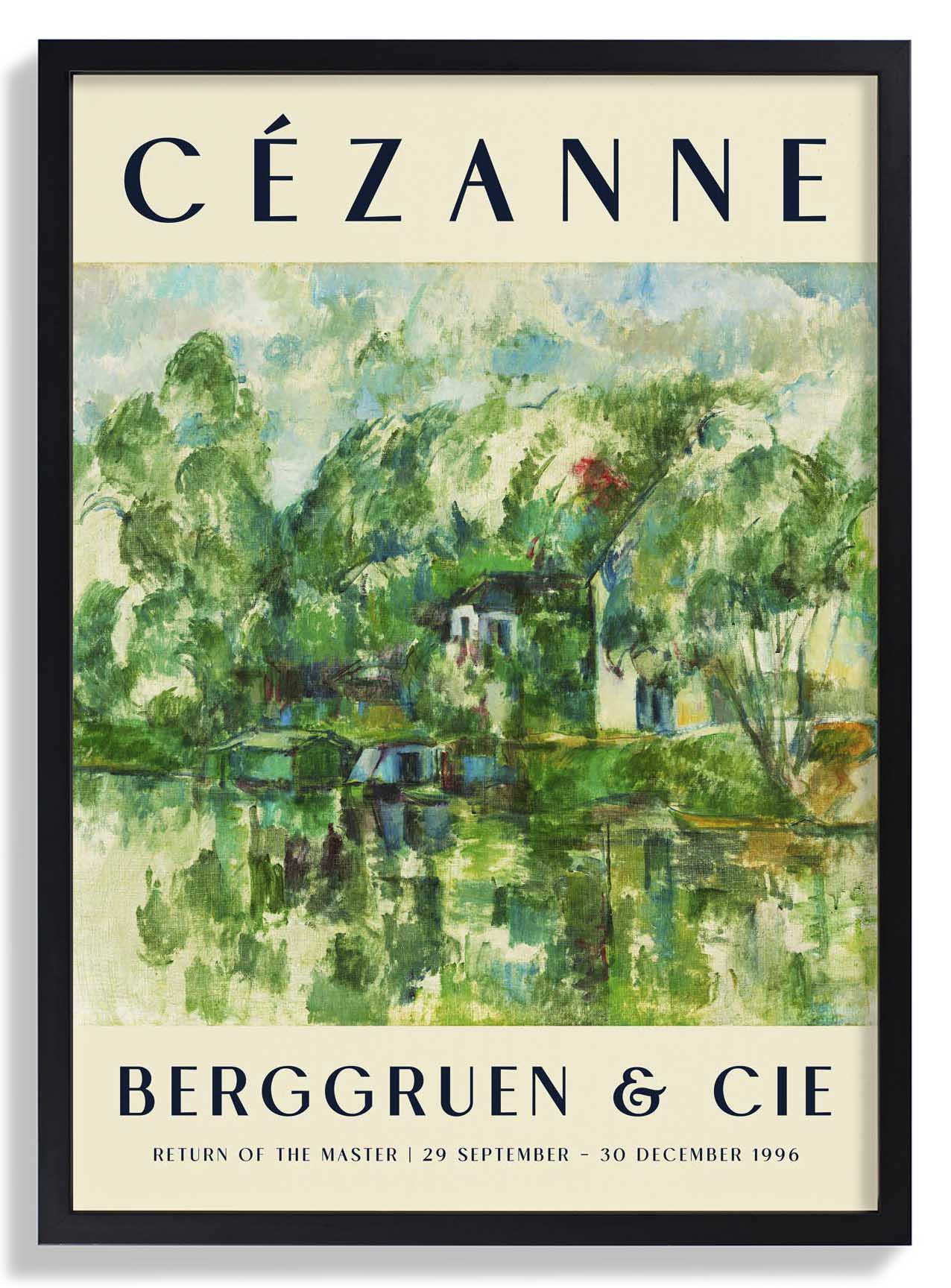 Cézanne At the Water's Edge Art Exhibition