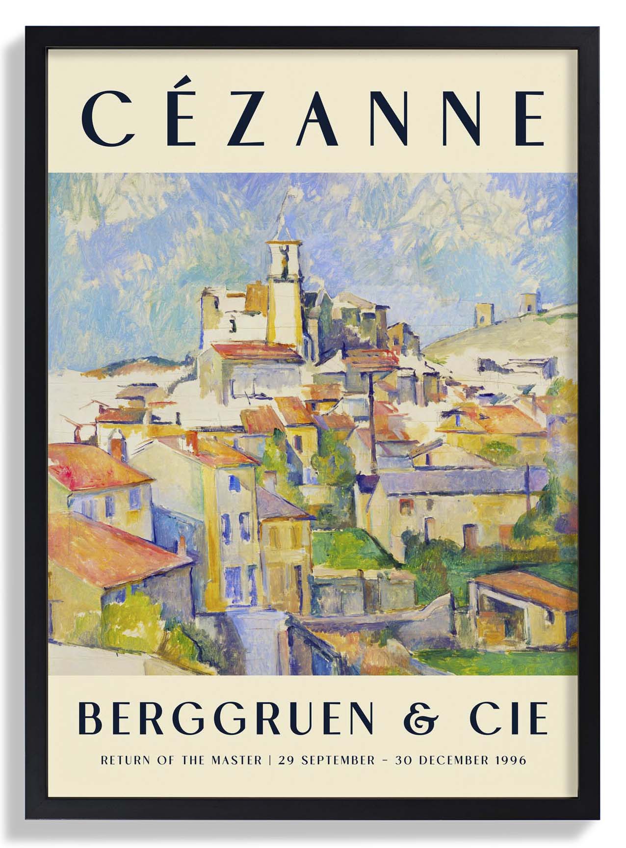 Gardanne Art Exhibition By Paul Cézanne