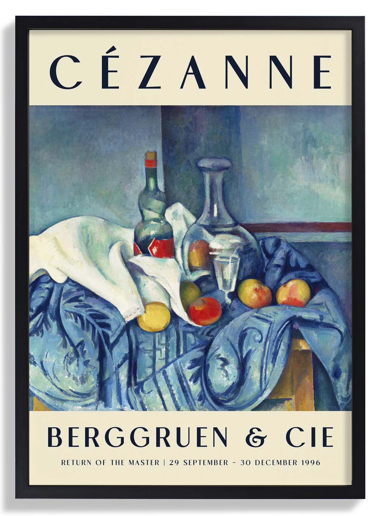 The Peppermint Bottle Art Exhibition By Paul Cézanne