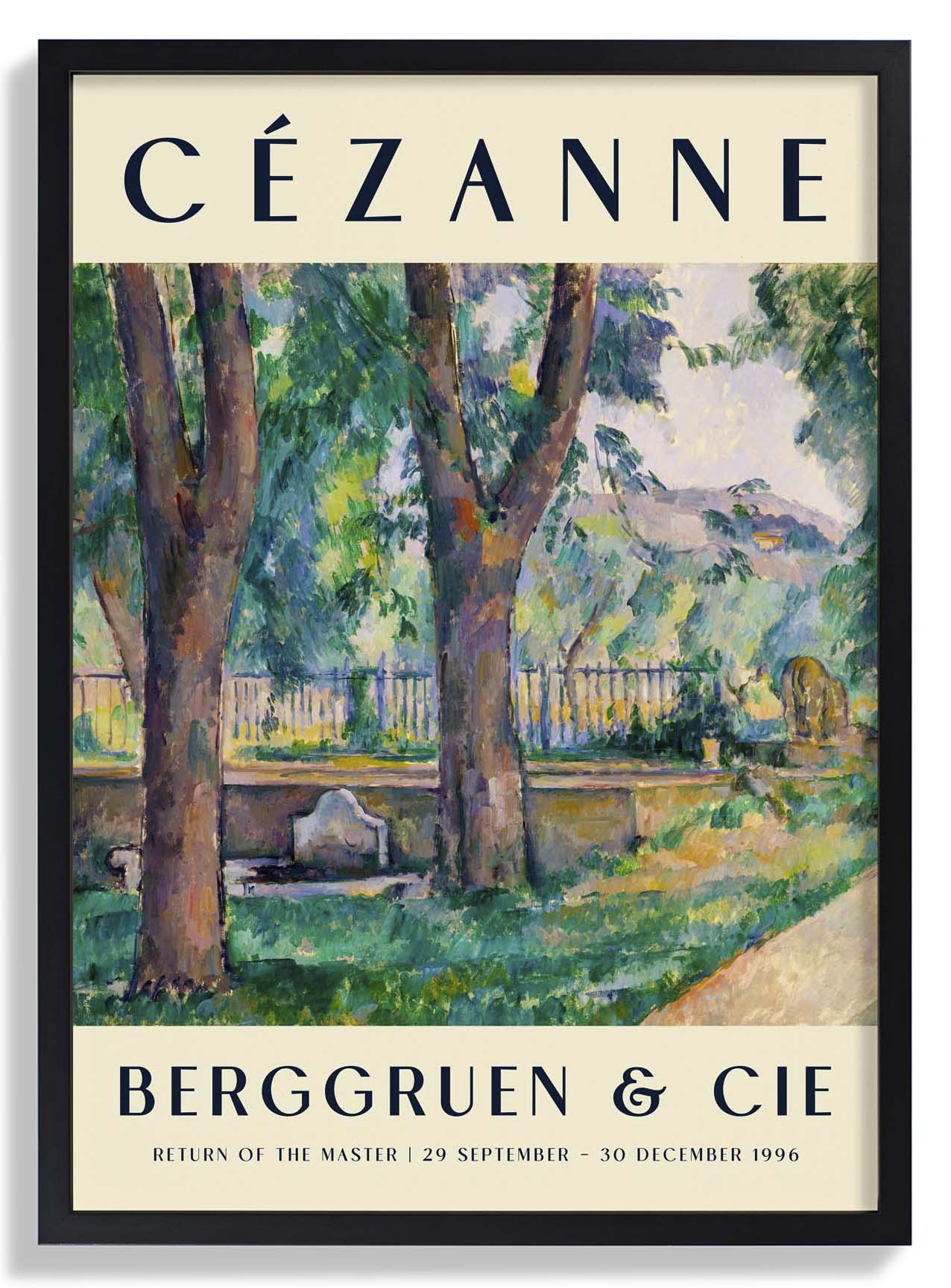 The Pool Art Exhibition By Paul Cézanne