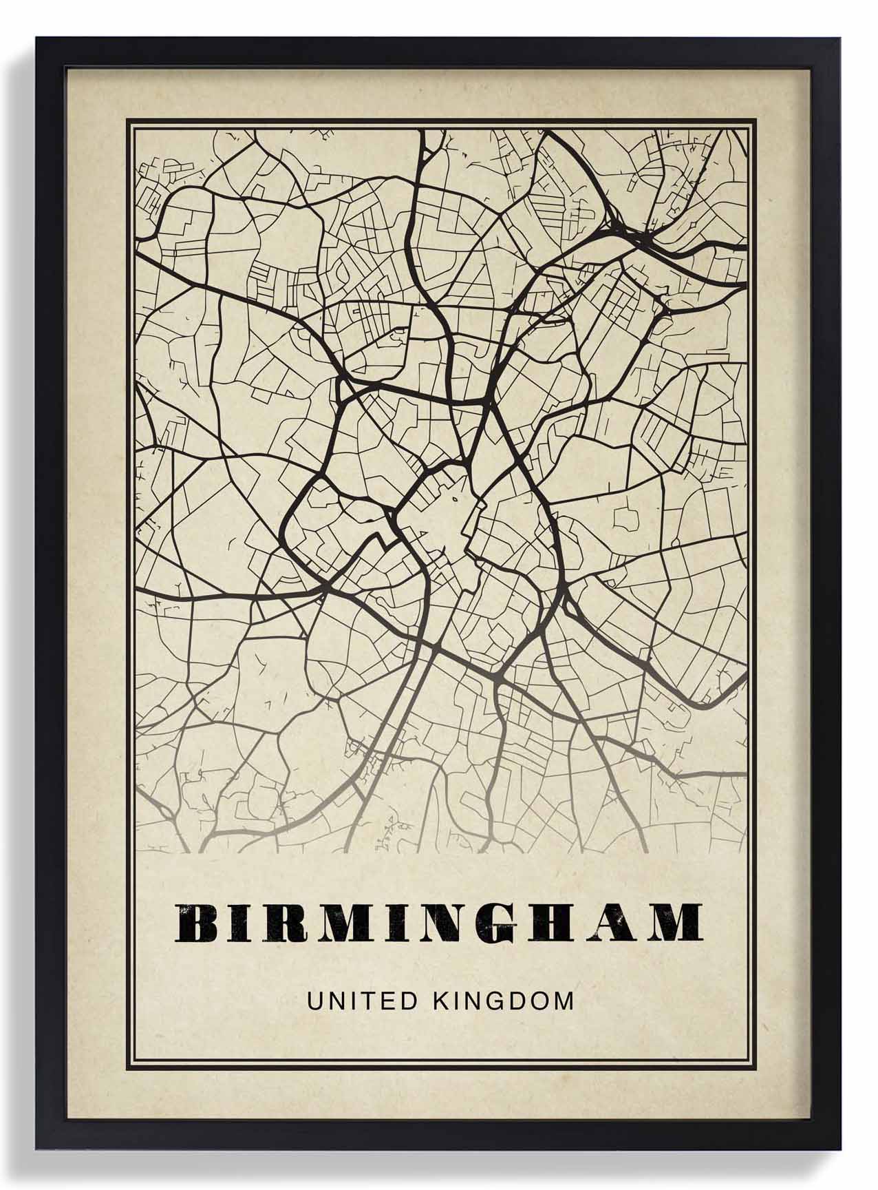 Birmingham City Sepia