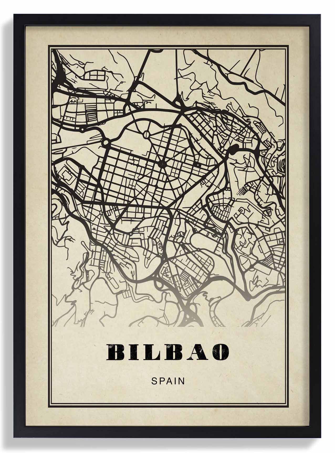 Bilbao City Sepia
