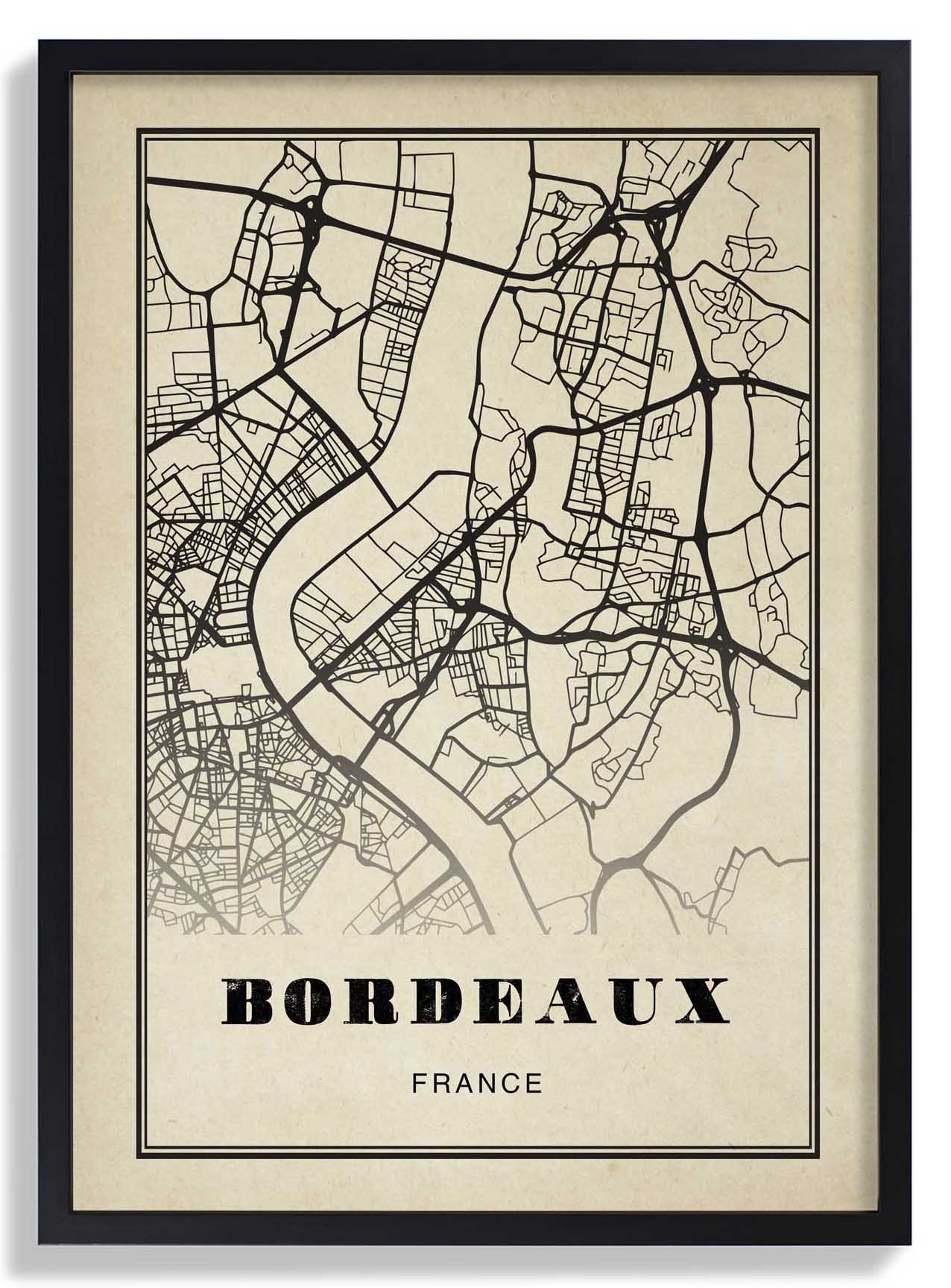 Bordeaux City Sepia