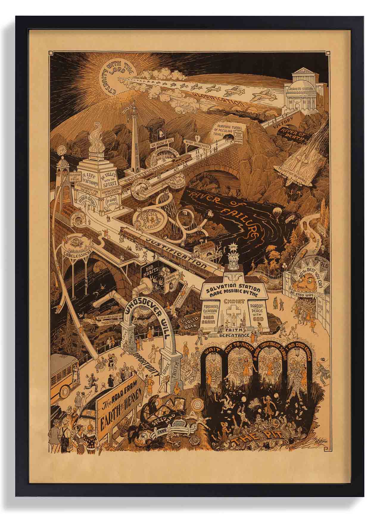 Chart A Road from Earth to Heaven