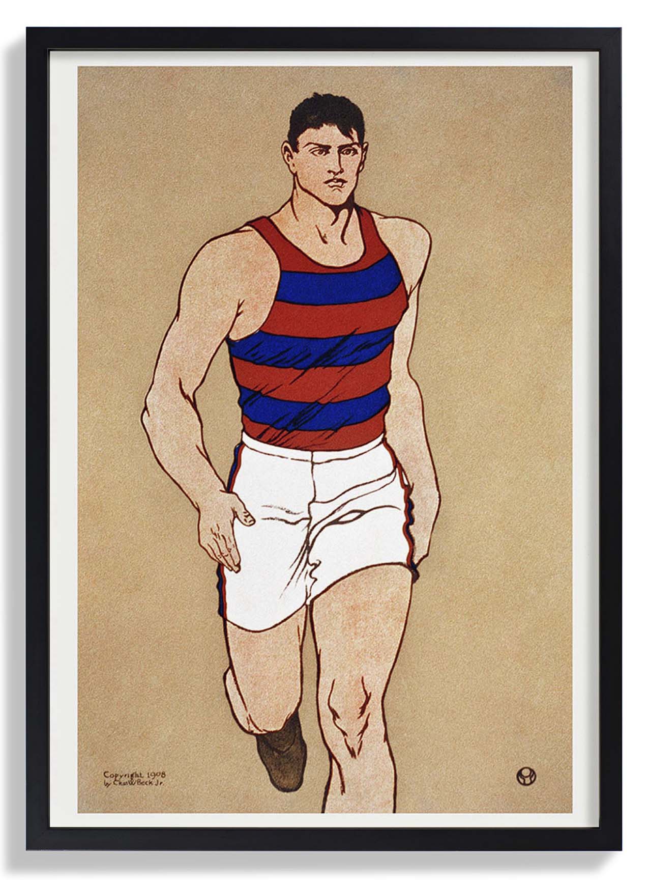 Athlete Nr. 1 by Edward Penfield