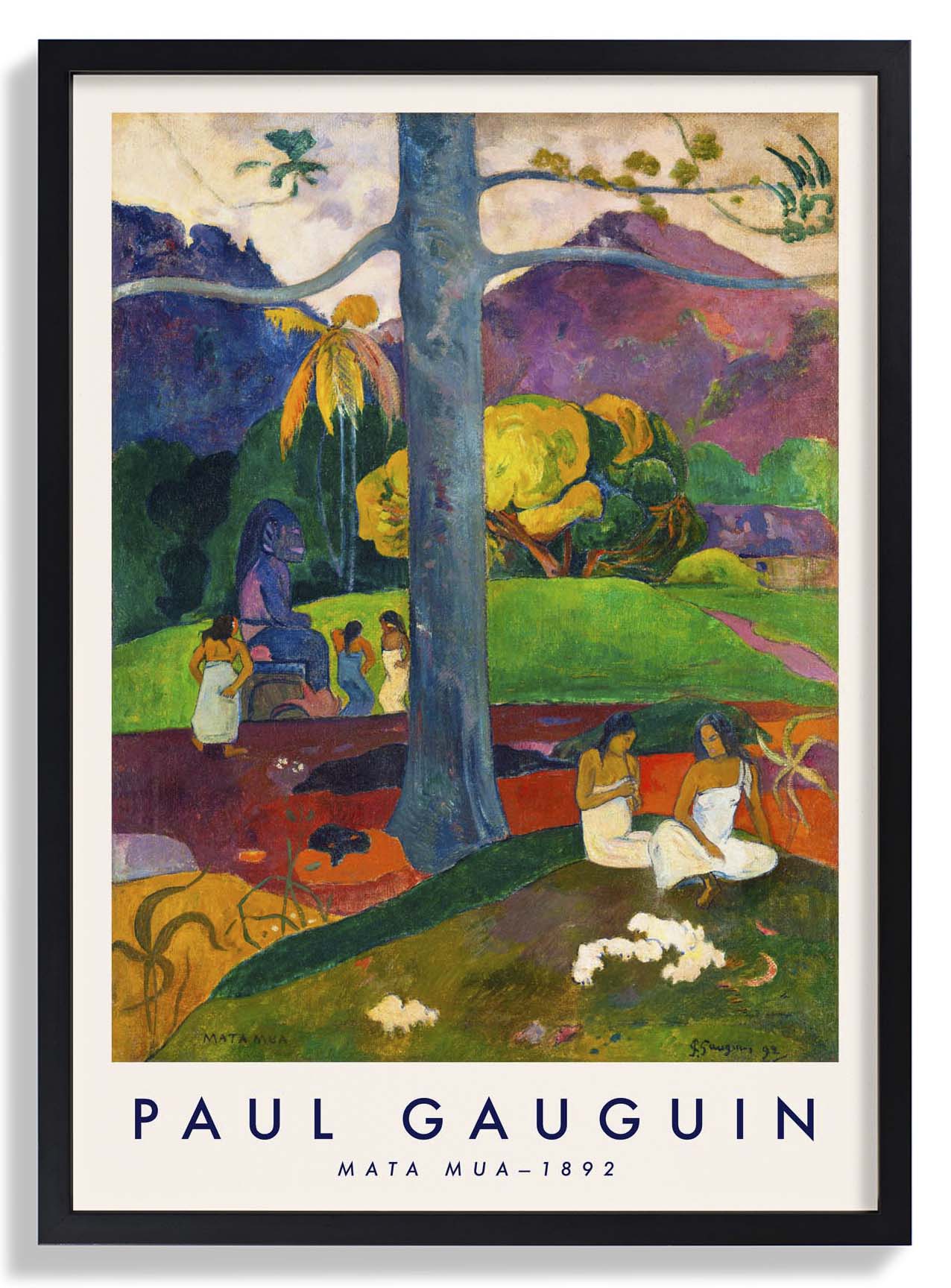 Mata Mua by Paul Gauguin