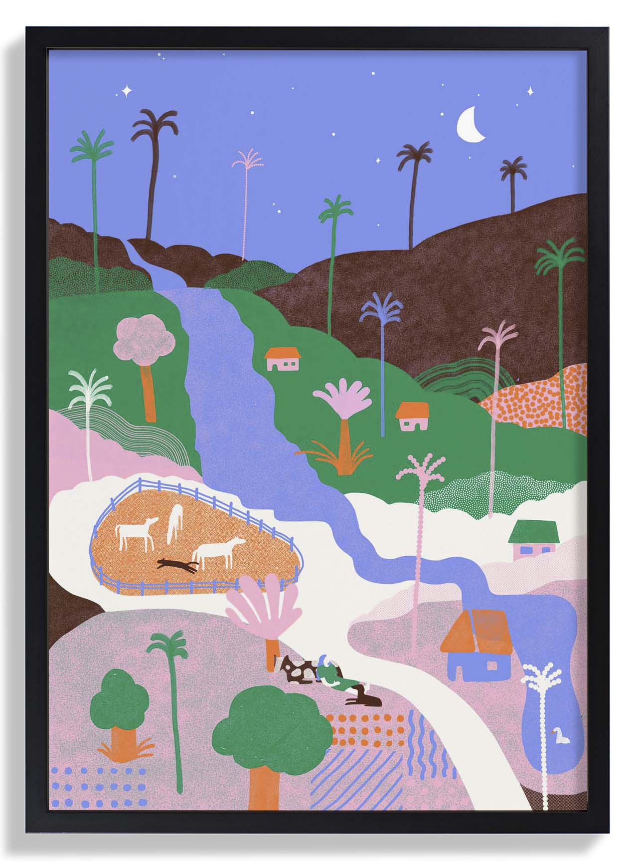 Landleben von Gina Rosas Moncada