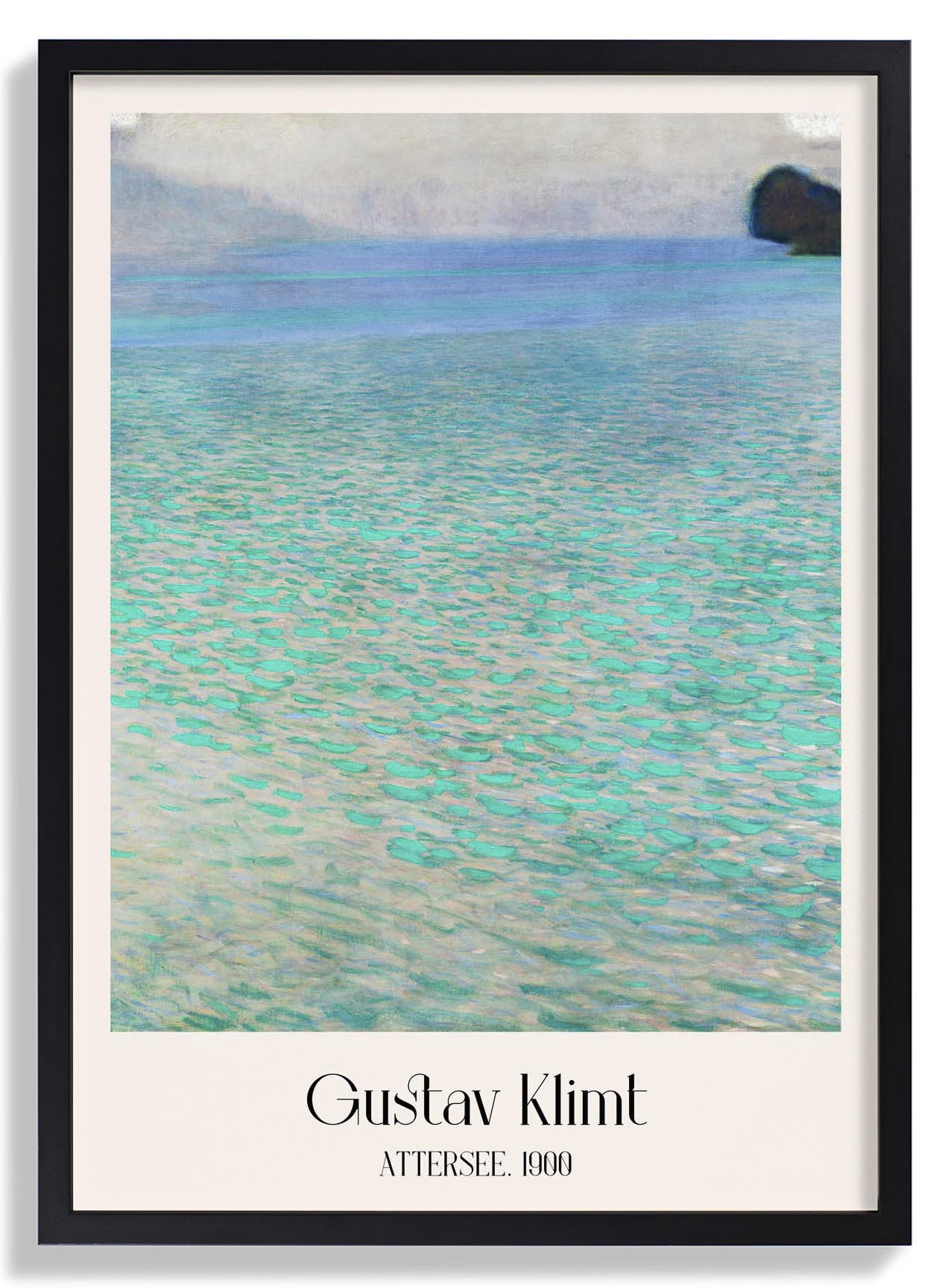 Attersee by Gustav Klimt
