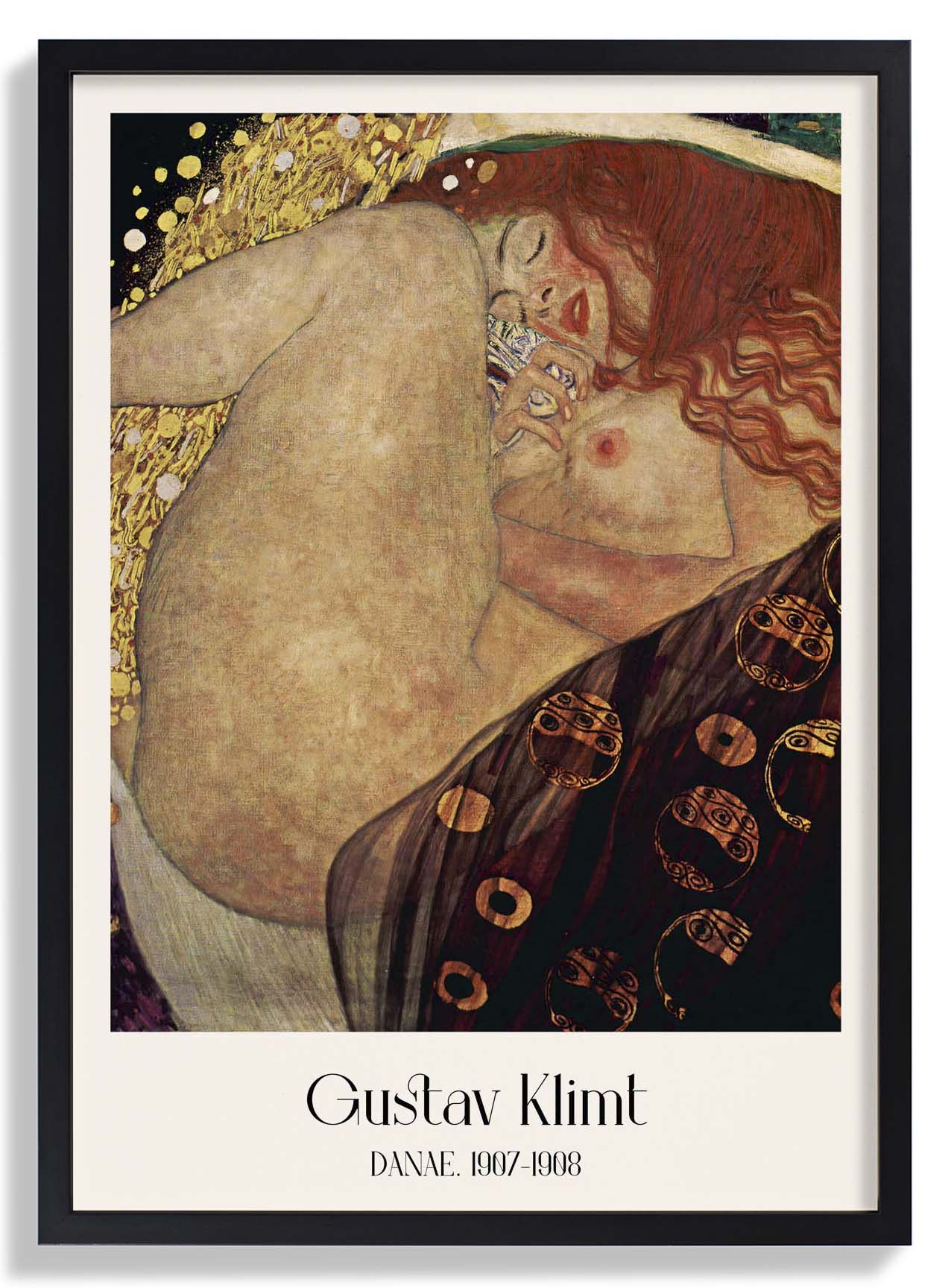 Danae by Gustav Klimt