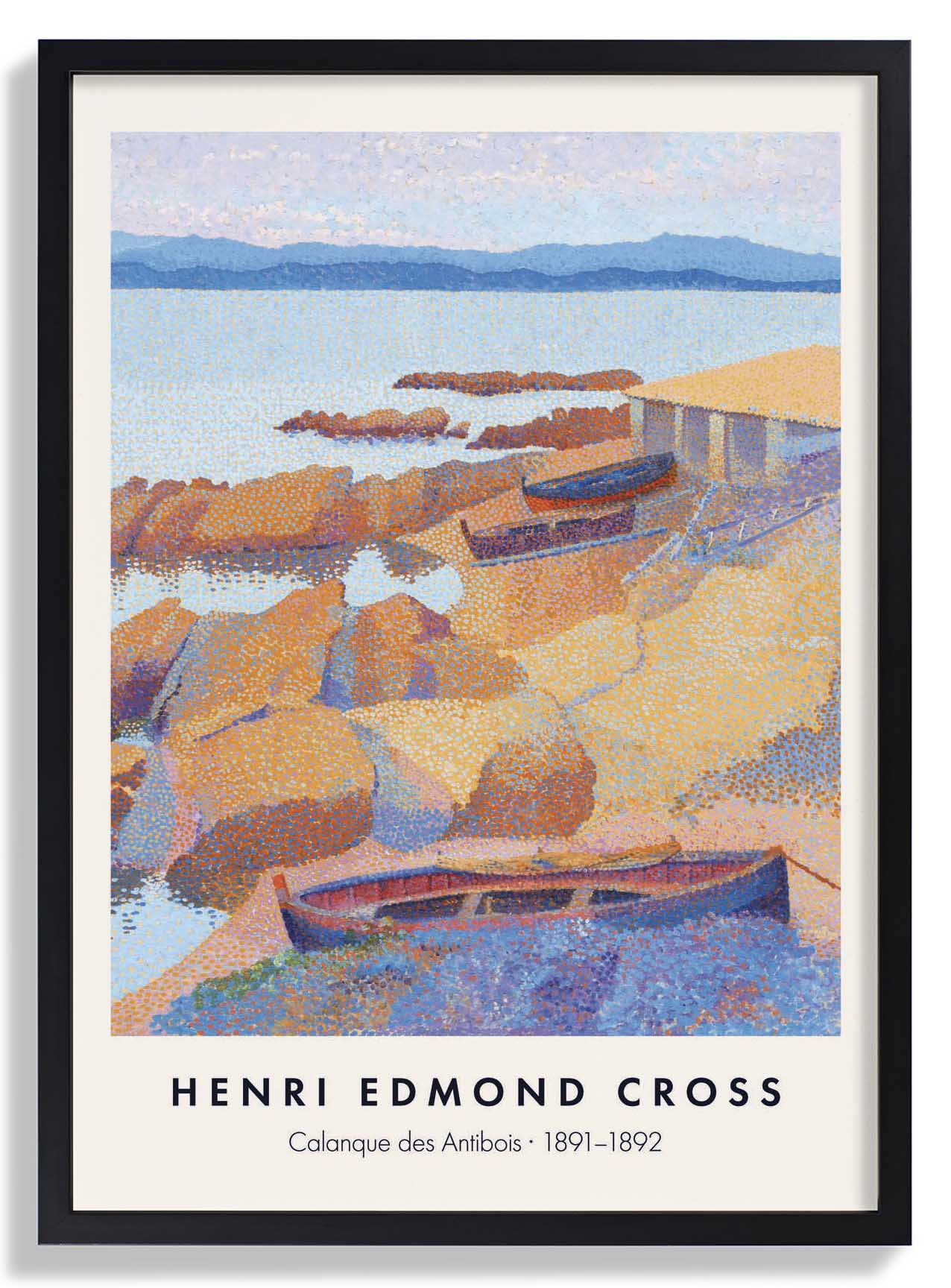 Calanque des Antibois by Henri Edmond Cross