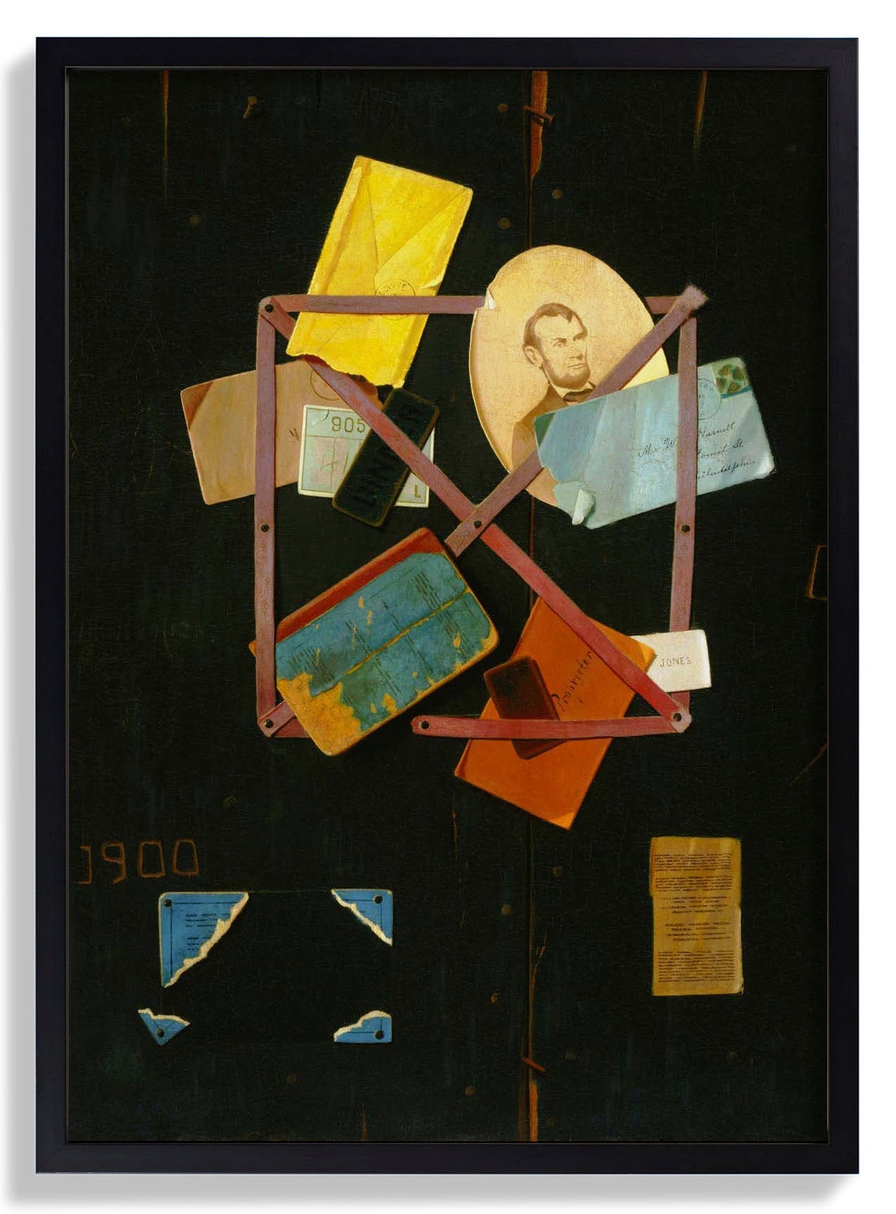 Old Time Card Rack by John Frederik Peto