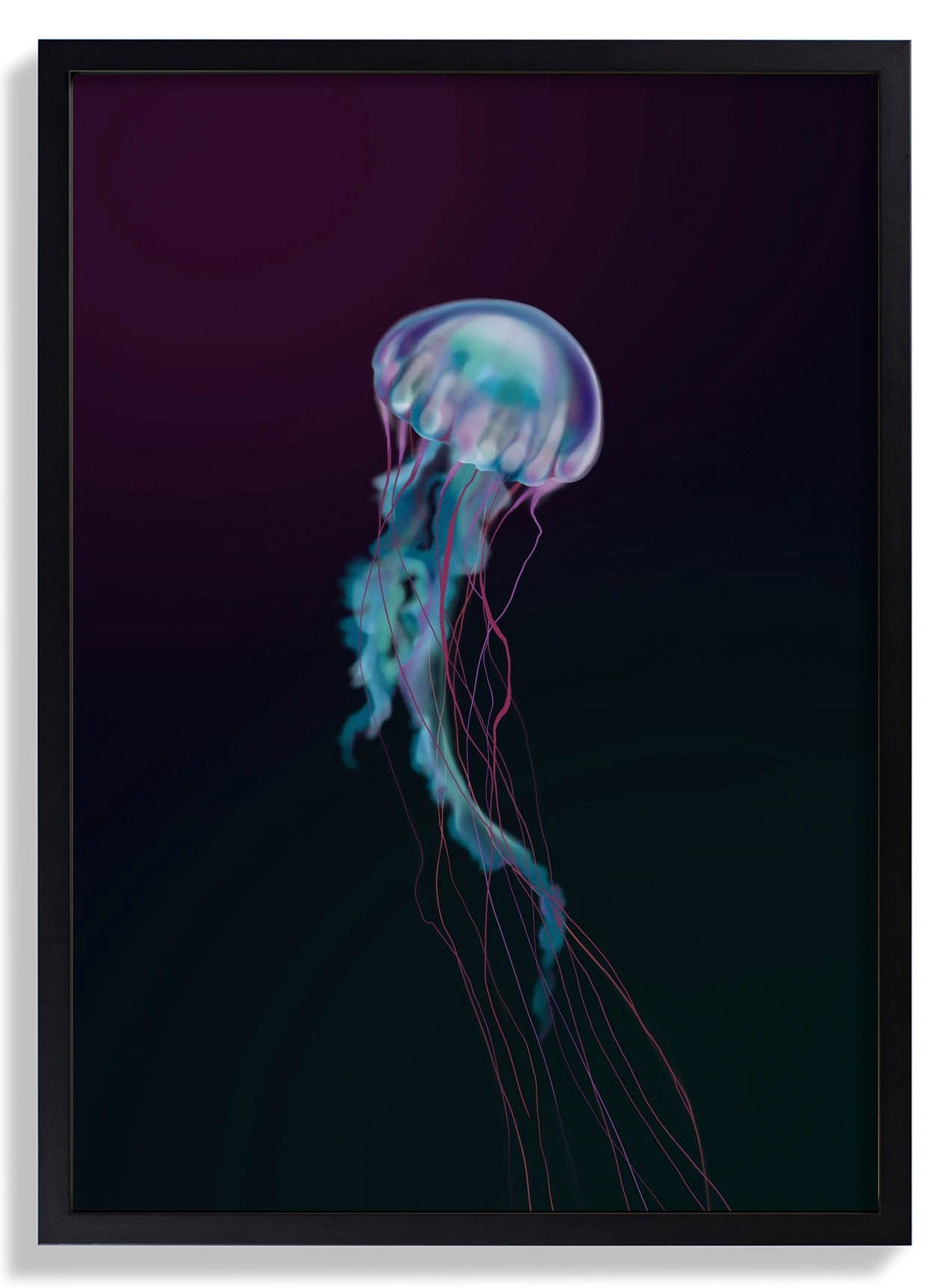 Blooming Soul Jellyfish by Julia Charlott