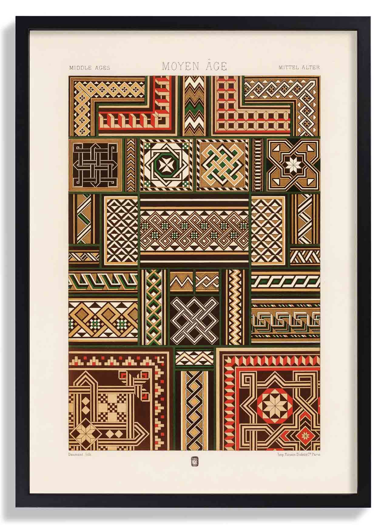 Middle Age Engraving Nr 2