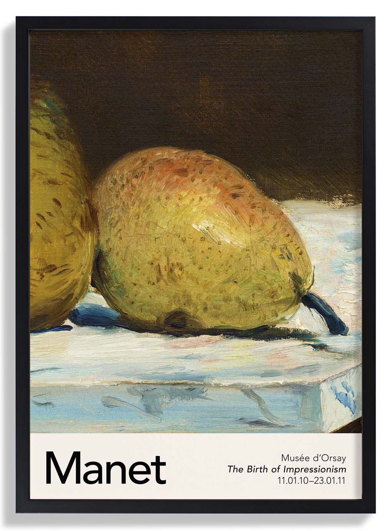 Pears by Manet Exhibition