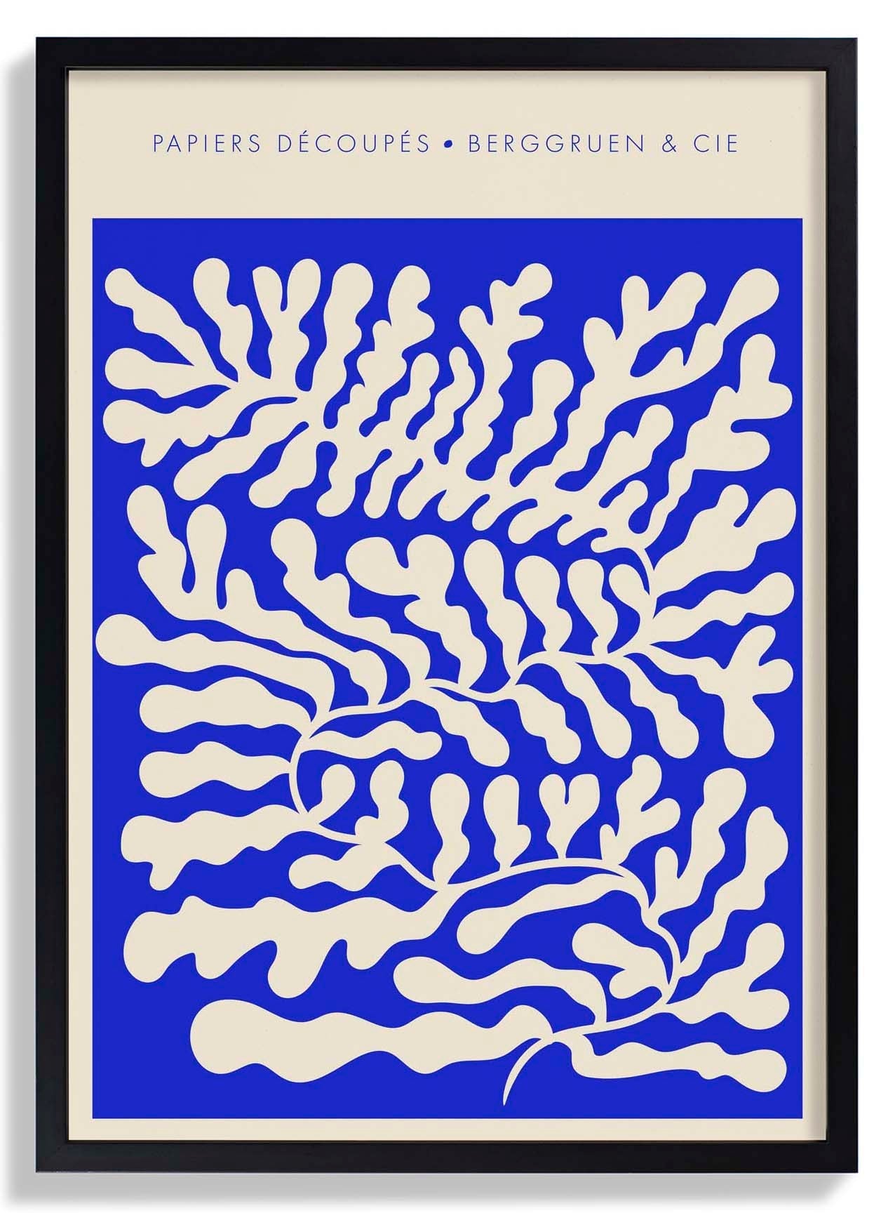 Inverted Seaweed Papiers Découpés Art Exhibition