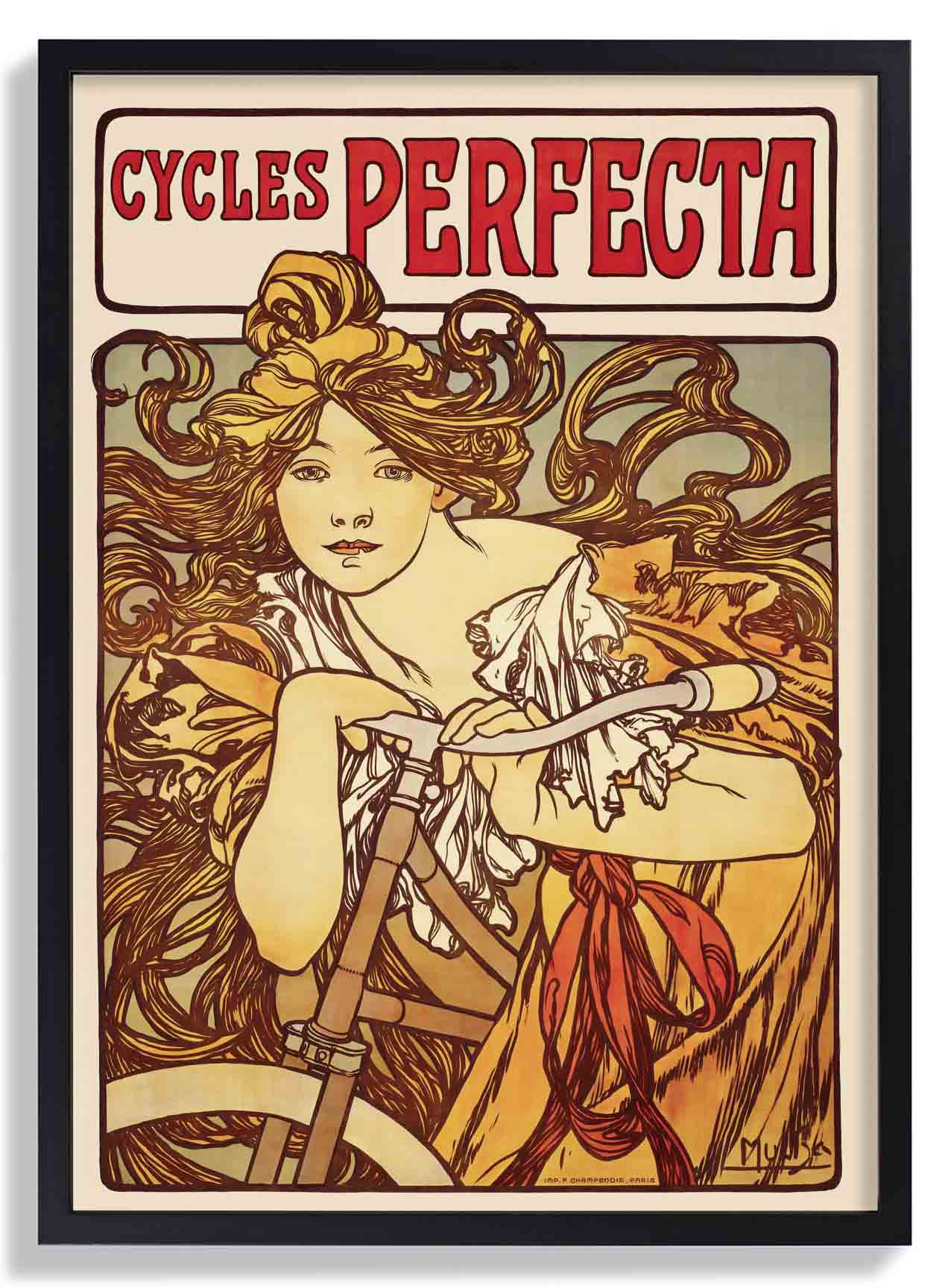 Cycles Perfecta by Alphonse Mucha