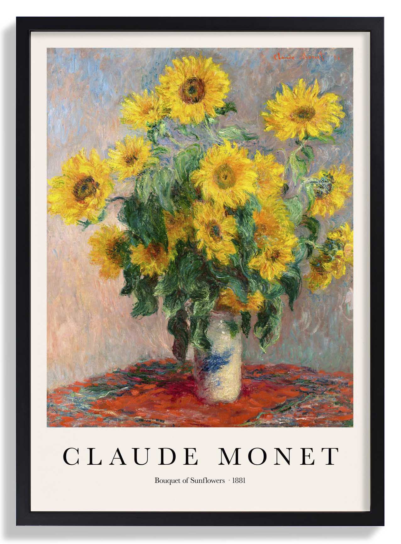 Bouquet of Sunflowers by Claude Monet