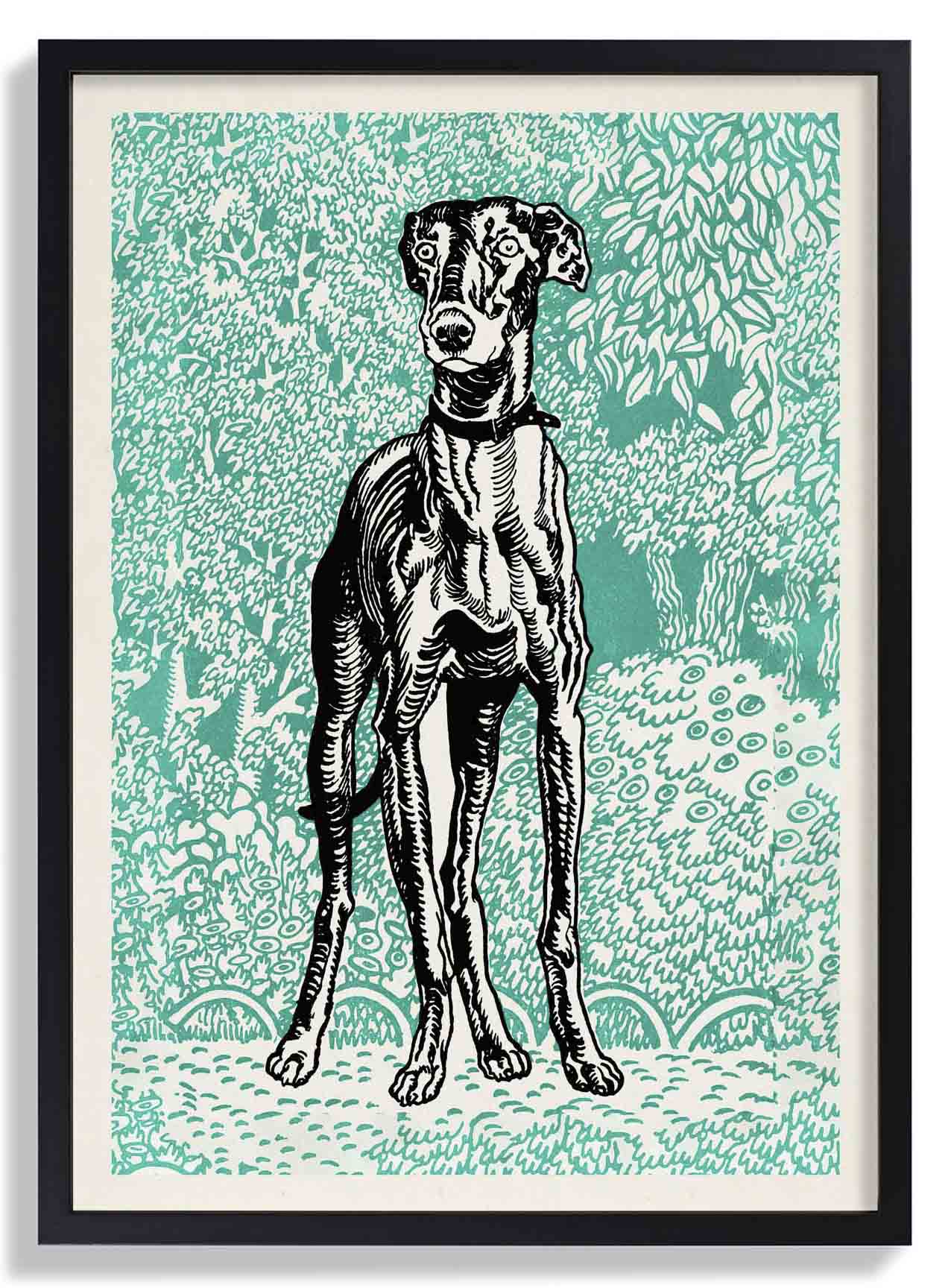 Greyhound Nr 2 by Moritz Jung