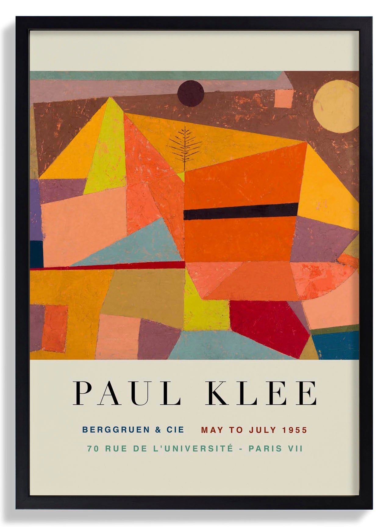 Paul Klee Joyful Mountain Art Exhibition