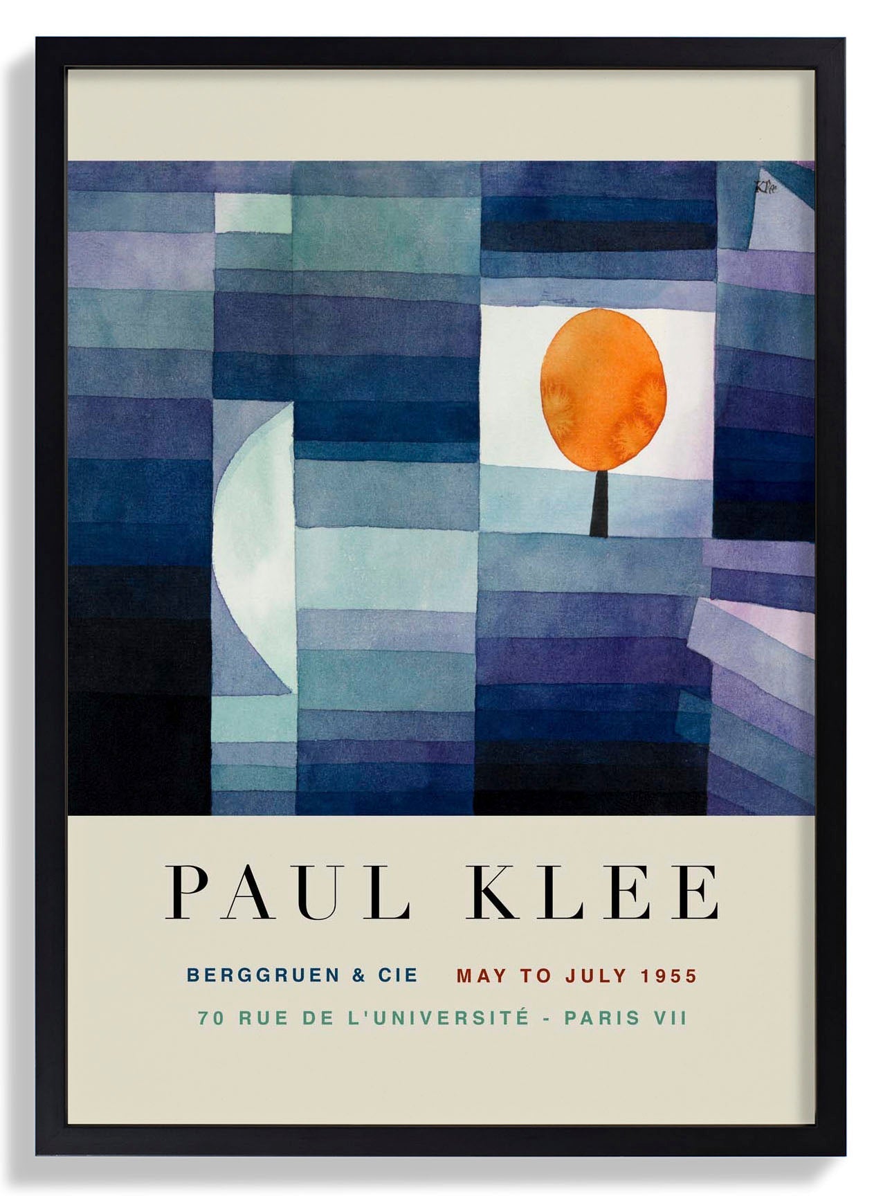 Paul Klee The Harbinger of Autumn Art Exhibition