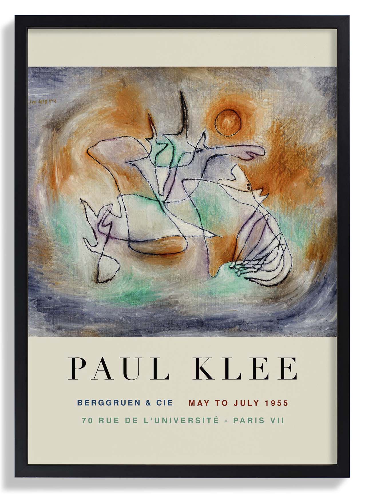 Paul Klee Howling Dog Art Exhibition